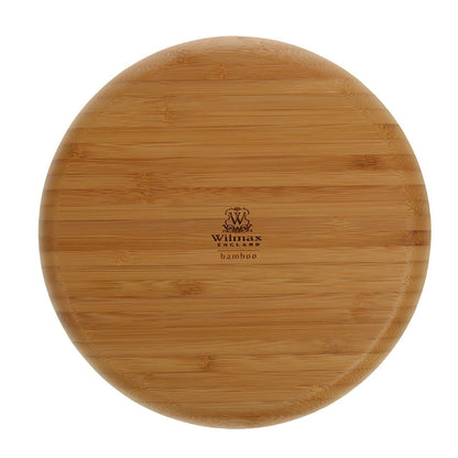 Bamboo Round Plate 9" inch |For Appetizers / Barbecue / Steak