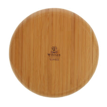 Bamboo Round 2 Section Platter 8" inch | For Appetizers / Barbecue / Burger Sliders