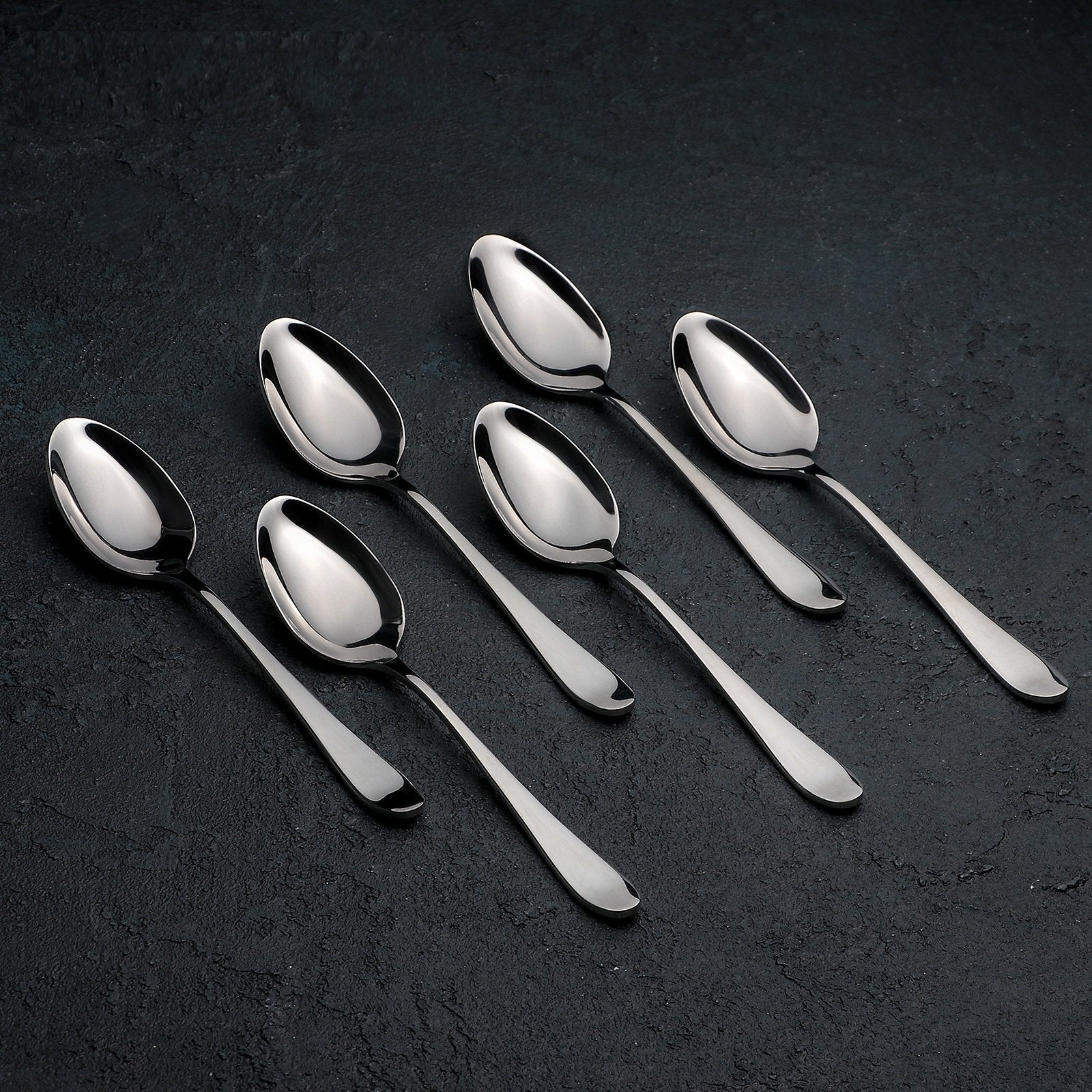A Cup of Tea Makes Everything Better Engraved Teaspoon, 6 1/16 18/0  Stainless Steel Heavy Weight Teaspoon, Tea Time Spoon 