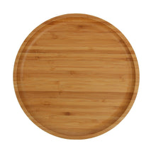 Bamboo Round Plate 11" inch | For pizza / Barbecue / Steak
