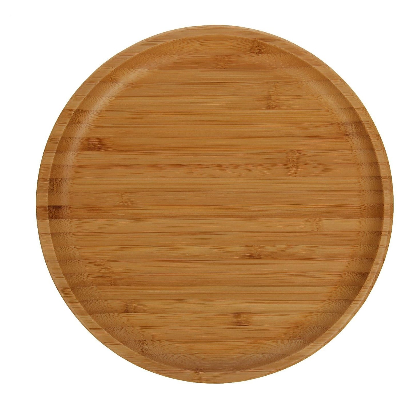 Bamboo Round Plate 9" inch |For Appetizers / Barbecue / Steak