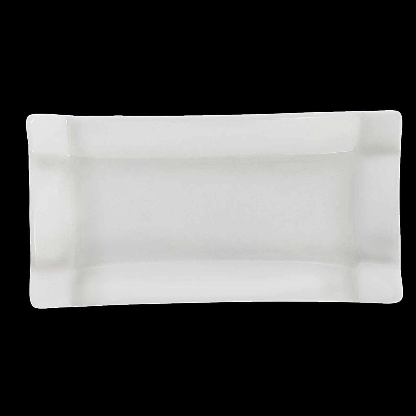 Rectangle White Platter 7.75" inch X 4" inch | 19.5 X 10 Cm