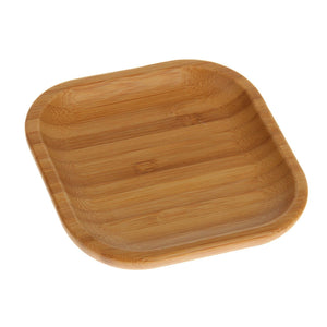 Set Of 12 Bamboo Square Plate 4" inchX 4" inch | For Appetizers