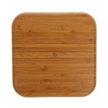 Bamboo Square Plate 11" inch X 11" inch |For Appetizers / Barbecue / Steak