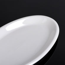 Set Of 3 White Oval Plate / Platter 14.5" inch | 36.5 Cm